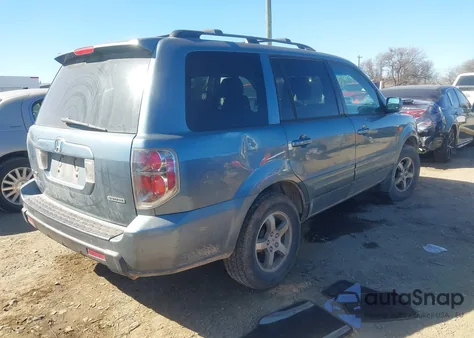 2006 Honda Pilot Ex-L from USA, damaged, VIN 2HKYF18596H561574